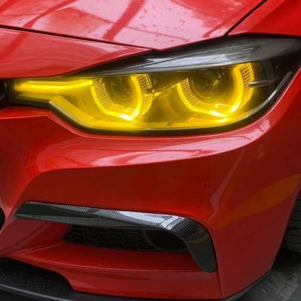BMW F30 LCI 2016 - 2018 Yellow Amber DRL for LED Headlights - Image 5