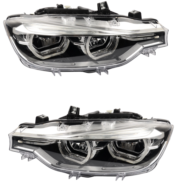 BMW 3 Series F30 F31 2016 - 2019 Headlight GLASS Lens Cover Driver Side + Manual - Image 3