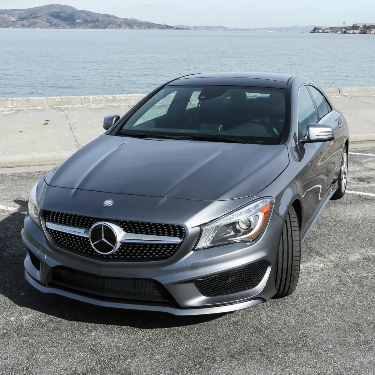 Mercedes CLA W117 2014-2016 Headlight GLASS Lens Cover Right Driver Side + Manual