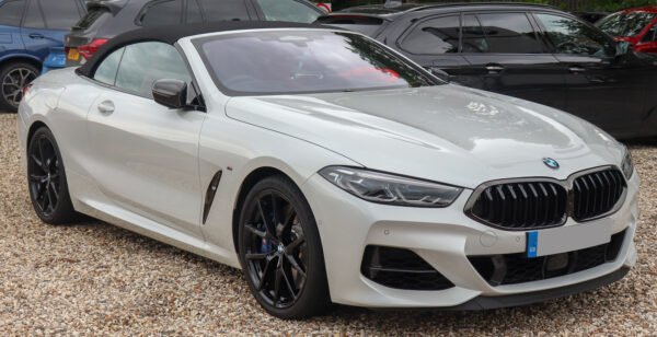 BMW 8 Series G15 Headlight Glass Lens Cover Right Driver Side + Manual