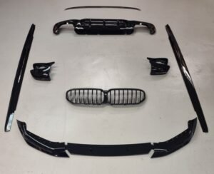 BMW 5 Serie G30 LCI 2020 AeroTech Body Kit Front Splitter Side Skirts Grill