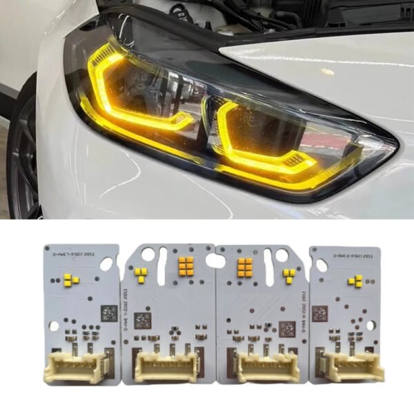 BMW 1 series F40 F44 Yellow Amber DRL - Image 5