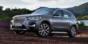 BMW X1 F48 2019 - 2020 Headlight Glass Lens Cover Left Passenger Side + Manual