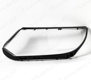 Volkswagen Tiguan 2011-2015 Headlight Glass Lens Cover Left Passenger Side + Manual