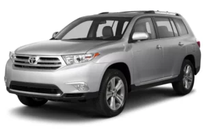 Toyota Highlander 2012-2014 Headlight Glass Lens Cover Left Passenger Side + Manual