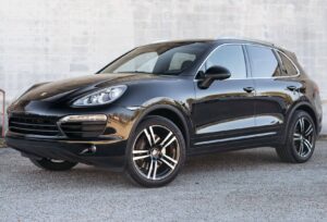 Porsche Cayenne 2011-2014 Headlight Glass Lens Cover Left Passenger Side