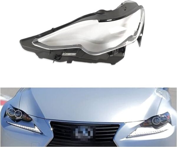 Lexus IS 2013-2016 Headlight Glass Lens Cover Left Passenger Side + Manual