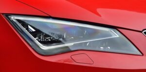 SEAT LEON 2013-2018 RIGHT DRIVER SIDE Headlight Lens Cover Side + Manual