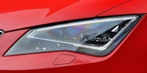 SEAT LEON 2013-2018 LEFT PASSENGER SIDE Headlight Lens Cover Side + Manual