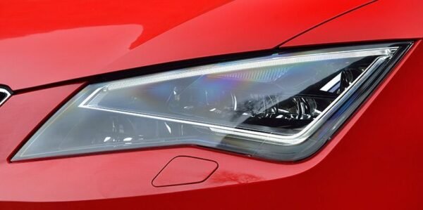 SEAT LEON 2013-2018 LEFT PASSENGER SIDE Headlight Lens Cover Side + Manual