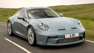 Porsche 911 991 2011 – 2018 Silver Trim Headlight Lens Cover Left Passenger Side